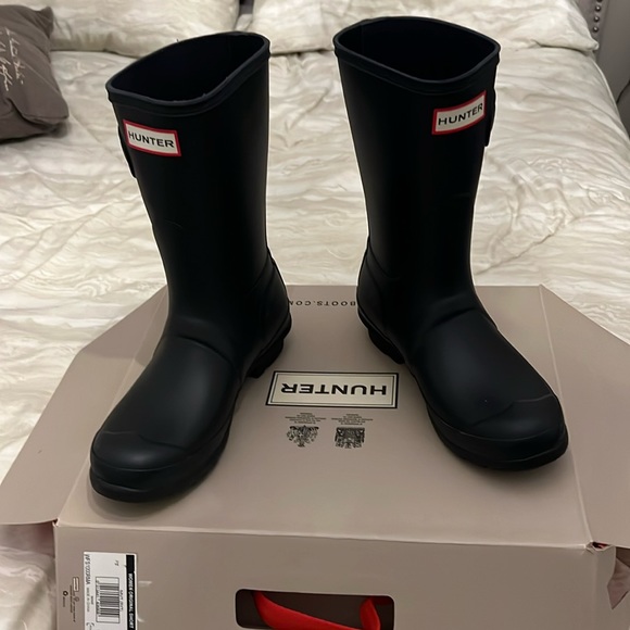 Original Short Hunter Boots. Size 6 - Picture 1 of 4